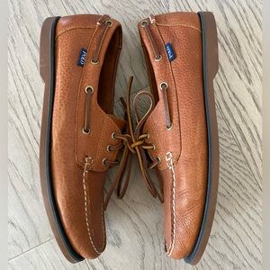 Polo Ralph Lauren Bienne Leather Boat Shoes
